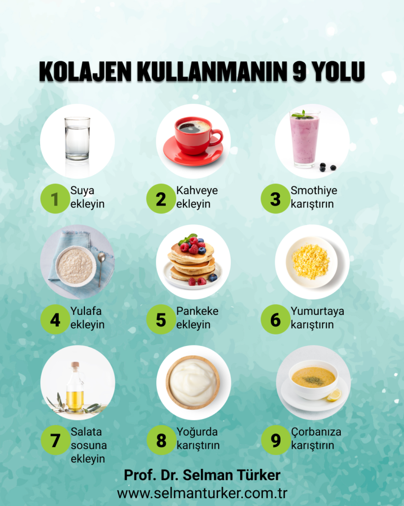 kolajen nasıl kullanılmalı?